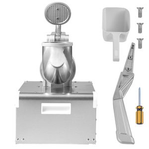 Macchina Elettrica per Coni di Neve da 300 kg/ora con 4 Lame, Tritaghiaccio con Coperchio in Acciaio Inossidabile, 30 Funzioni, Raschiaghiaccio - Product Image 1