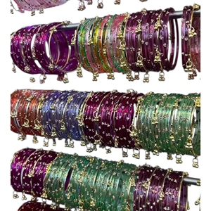 กำไลข้อมือแคชเมียร์สีทองคุณภาพสูงสำหรับงานแต่งงาน - Product Image 6
