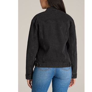 Veste en jean pour femme, vêtements d'extérieur, haute qualité, anti-plis, très tendance, prix raisonnable, légère - Product Image 5