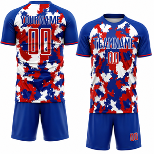 Style Seaways Unisex Neongrünes Fußballtrikot-Set Raglan-Ärmel mit Spielername Bedruckt Kurzarm Rundhals Feuchtigkeitsableitend - Product Image 1