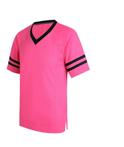 Camiseta de Fútbol Lisa, Transpirable, de Malla de Poliéster, para Práctica Deportiva, Servicio OEM Disponible - Product Image 4