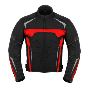 Chaqueta de Motociclismo para Hombre, Impermeable para Todas las Estaciones, con Acolchado Protector, Equipo de Motociclismo Resistente para Turismo - Product Image 1