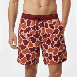 Men's Cotton <b>Polyester</b> <b>Shorts</b> Bermuda Gingham <b>Shorts</b> Relaxed Fit Quick Dry Gym <b>Shorts</b> Casual Breathable Elasticated Waist - Product Image 1