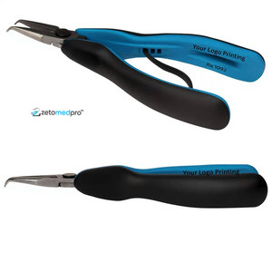 Pince à bec effilé Super 7894 en acier inoxydable de haute qualité, mâchoires lisses, poignée ESD sécurisée, pour fil argenté, or et bijoux DIY - Product Image 6