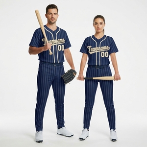 Wholesale Men Baseball Jersey Breathable Shirt Fashion Hip Hop Streetwear Baseball Jersey with Digital Short Sleeve - Product Image 2