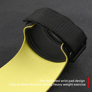 Support de poignet réglable, respirant et durable en néoprène, protège-paume antidérapant pour la musculation et l'entraînement de force, unisexe, avec fermeture auto-agrippante - Product Image 2