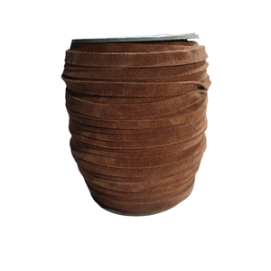 Cordon en cuir suédé de qualité supérieure, doux, durable, flexible, pour la fabrication de bijoux, artisanat, bracelets, colliers, lacets, haute qualité, vente en gros. - Product Image 3