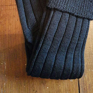 Custom OEM ODM Traditional Wool Blend <b>Long</b> Scottish Highland Kilt Hose <b>Socks</b> Black Factory Supplies - Product Image 4