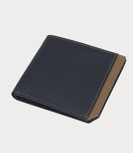 High Quality Lightweight Men's Fashion Designer Premium Open Card Holder Leather <b>Wallet</b> Custom Logo <b>RFID</b> <b>Blocking</b> Short - Product Image 5