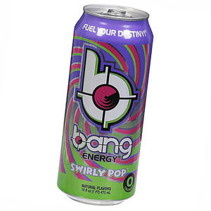 Bebida energética Bang clásica más vendida y asequible, bebida energética Bang Swirly Pop al por mayor de 470 ml - Product Image 1