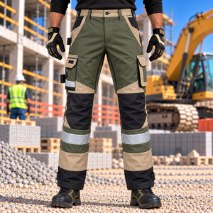 High Visibility <b>Cargo</b> Trousers For Industrial And Outdoor <b>Work</b> Hi Vis Reflective <b>Cargo</b> Trousers Construction Safety <b>Work</b> <b>Pants</b> - Product Image 1