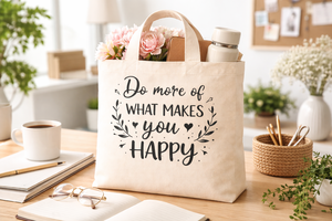 Sac fourre-tout en toile de coton AMANI Premium 300 g/m² avec citation imprimée, écologique, réutilisable, pour le shopping, logo personnalisé, robuste, vente en gros, 12x13 - Product Image 2