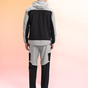 <b>Men's</b> Casual Tracksuits Long Sleeve Jogging Suits Sweatshirt Sets Track <b>Jackets</b> and Pants 2 Piece Sportswear Slim Fit Tracksuits - Product Image 2