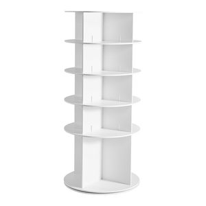 Scarpiera Girevole a 5 Livelli Autoportante con Rotazione a 360 Gradi, Espositore Girevole per Scarpe - Product Image 6