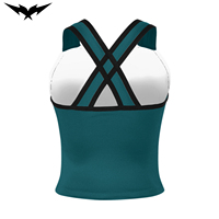 Vente en gros de chemises à manches longues pour adultes Bigetron Sports, hauts de cheerleaders, costumes, uniformes de cheerleading personnalisés avec bordure dorée