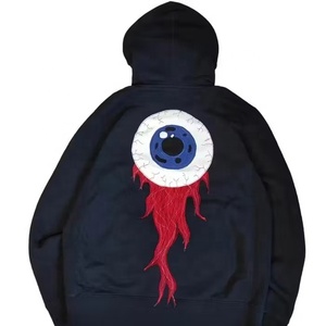 Wholesale Winter Tie Dye <b>Skeleton</b> <b>Hoodies</b> Men Unisex High Quality 100% Cotton Custom Sublimation Printing - Product Image 4