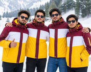 Veste de ski d'hiver personnalisée, imperméable, coupe-vent, à capuche, veste de snowboard, veste matelassée pour sports de plein air, fabricant - Product Image 5