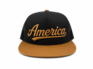 Tri color personalizado 3D bordado Logo Trucker Hat 6006 Caps marca Vietnam Factory Hat para negocios Snapback Hat - Product Image 3