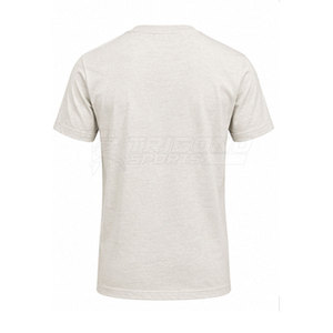 T-shirt en coton 100% avec broderie appliquée créative, tissu superposé, motif artistique, écologique, respirant, confortable, construction soignée - Product Image 2