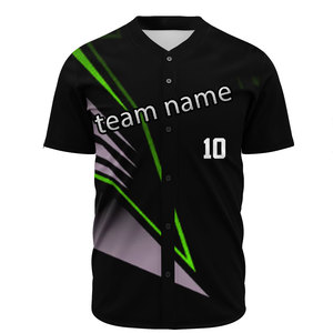 2026 Best Quality Comfortable Baseball Jersey for Men Plain Sportswear Made in Pakistan High Sale Low MOQ Custom Logo OEM - Product Image 1
