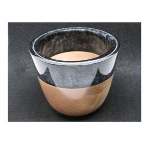 Tazón de Resina Epoxi y Madera de Acacia Hecho a Mano de Alta Gama con Textura de Madera Natural y Fusión Artística de Resina, Decoración de Lujo para la Mesa - Product Image 4