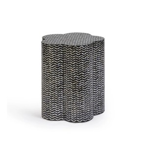 High Quality Capiz Shell Side <b>Table</b> for Living Room Customized Color Mother of Pearl <b>Stool</b> Home Furniture made in Vietnam - Product Image 5