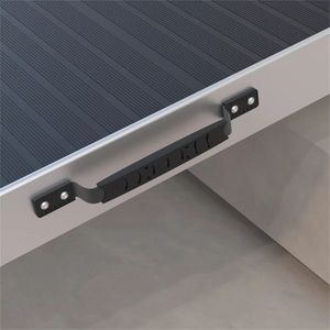 Rampe de seuil pliable en aluminium de 8 pieds avec surface antidérapante, rampe pour fauteuil roulant, rampe pour handicapés - Product Image 6
