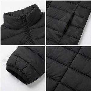 Veste longue d'hiver pour femmes personnalisable Sublimation Style de mode fermeture à glissière chaud manteau ajusté plume de duvet de canard - Product Image 4