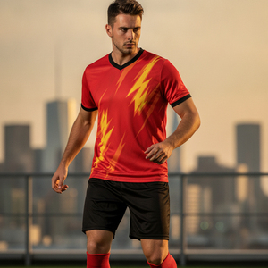 Tenue de football sublimée en gros – Ensemble maillot de foot homme personnalisable (couleur et motif) – Vêtements de sport haute performance pour équipes - Product Image 5