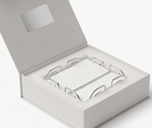 Porte-serviettes élégant en acier inoxydable, design élégant, parfait pour les mariages, les anniversaires, la vaisselle de la maison, accessoire de décoration de table - Product Image 4