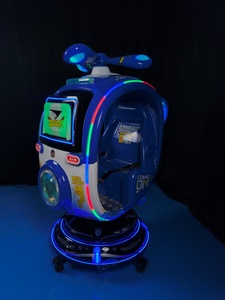 Machine à chevaucher pour enfants thème Chopper moderne, en métal, acrylique et plastique, durable, en anglais, pour les enfants de plus de 3 ans - Product Image 2