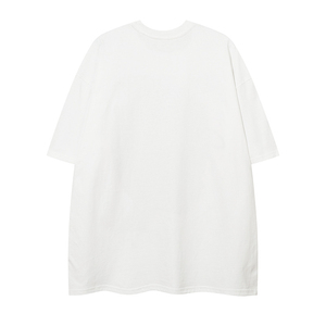 Summer New Short Sleeve Pure Cotton <b>T</b>-<b>Shirt</b> for Men Women Unisex Trendy Loose Fit American Street Style Large Letter Solid - Product Image 3