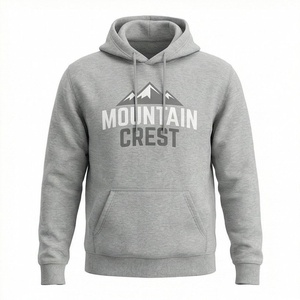 Wholesale <b>Polyester</b> <b>Hoodies</b> 300 GSM Factory Price Premium Sweatshirts Soft Comfortable Warm Supply Custom Logo Bulk Pullover - Product Image 1