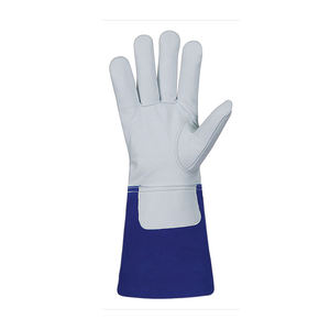 Premium MIG Welding Gloves <b>Fire</b>-Resistant Heatproof Safety Work Gloves for <b>7</b>/8 oz Straight Cuff Welders - Product Image 1