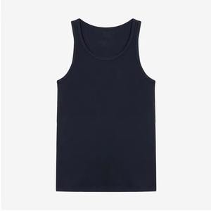 Débardeur de musculation personnalisé respirant en maille pour homme, col en V, polyester/coton, pour la gym et l'entraînement, fournisseur OEM en gros - Product Image 1