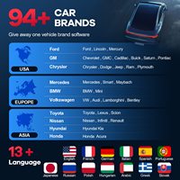 MUCAR BT200/BT200 Pro OBD2 Outil de diagnostic Système complet de diagnostic Huile SAS 15 Reset OBD 2 Scanner pour tous les lecteurs de codes de voiture
