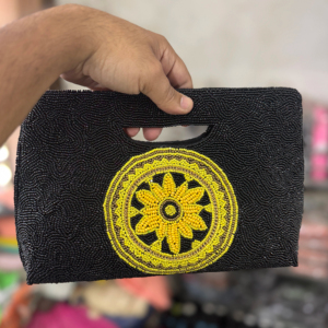 Indian Modern Bohemian Summer Embroidery Designer Handmade <b>Beaded</b> Messenger Bags Light Weight Large Capacity Women Evening Bags - Product Image 1