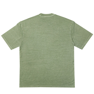 Camiseta Casual Oversize de Estilo Urbano para Hombre, Corte Regular, Lona Sólida, Ecológica, de Secado Rápido, con Logotipo Personalizado - Product Image 2
