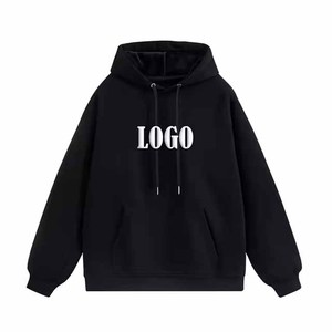 Sweat à capuche unisexe double face avec logo, en polaire de haute qualité, style streetwear hip-hop, motif 3D, vente en gros 2026 - Product Image 3