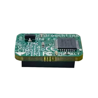 CTM012 2 X 7 Pin Modul TPM Antarmuka Periferal Serial SPI Infineon SLB9672VU2.0 CTM012 14-1Pin Modul TPM Server GIGA untuk PC