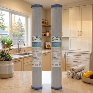 Filtre à bloc de carbone NSF 42 pour eau potable résidentielle, approvisionnement direct usine, longue durée de vie, hydratation pure quotidienne - Product Image 1