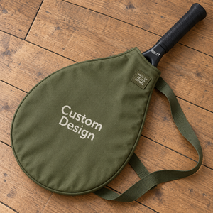 Bolsa Personalizada para Raqueta de Pádel con Impresión de Texto Personalizado y Correa de Hombro de Tela para Entrenamiento y Almacenamiento de Equipo de Club - Product Image 1