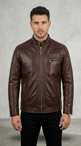 Veste de motard pour homme de qualité supérieure, style streetwear moderne - Product Image 6