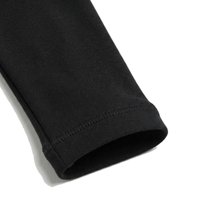 Leggings Negros Sólidos para Mujer, Cintura Media, Largos, Pantalones de Yoga, Elásticos en Cuatro Direcciones, Transpirables, Ropa Deportiva - Product Image 5