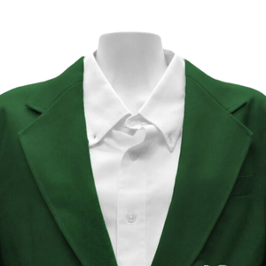 Veste Blazer The Links avec écusson vert forêt, tenue formelle grecque pour homme, uniforme de club brodé, sur mesure en gros - Product Image 2