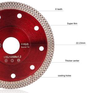 ใบตัดเพชรขนาด 4 นิ้ว สำหรับเครื่องเจียรกระเบื้องเซรามิกพอร์ซเลน - Product Image 3