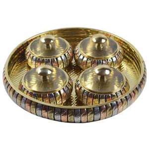Multi-Tone Metal Spice <b>Jar</b> with Glass Lid Durable <b>Herb</b> Storage Container for Kitchen Use - Product Image 4