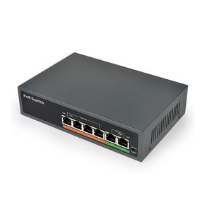 Switch POE 48V per CCTV, Switch di Rete da 65W per Installazione PoE - Product Image 1