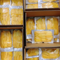 Zachte Gedroogde Mango Slices, Laag in Suiker, Natuurlijke Zoete Smaak, 650g, Exportkwaliteit, Mango voor Dessert/Snack uit Vietnam