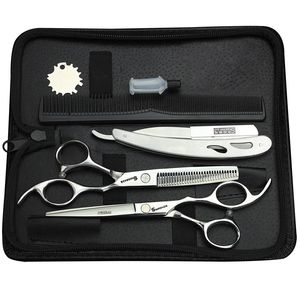 Kit de ciseaux de barbier professionnels Hersteller, haute durabilité, acier inoxydable et métal, outil de salon pour coiffeur - Product Image 3